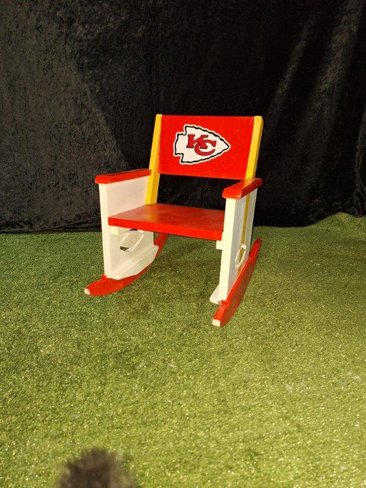 KC Chiefs - Kids Rocking Chair