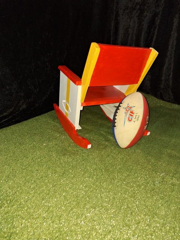 KC Chiefs - Kids Rocking Chair