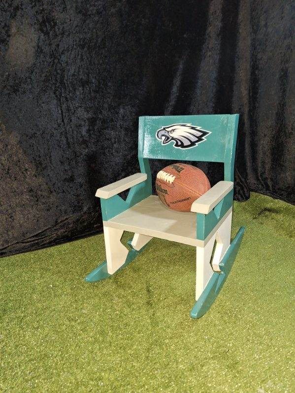 Philadelphia Eagles - Kids Rocking Chair